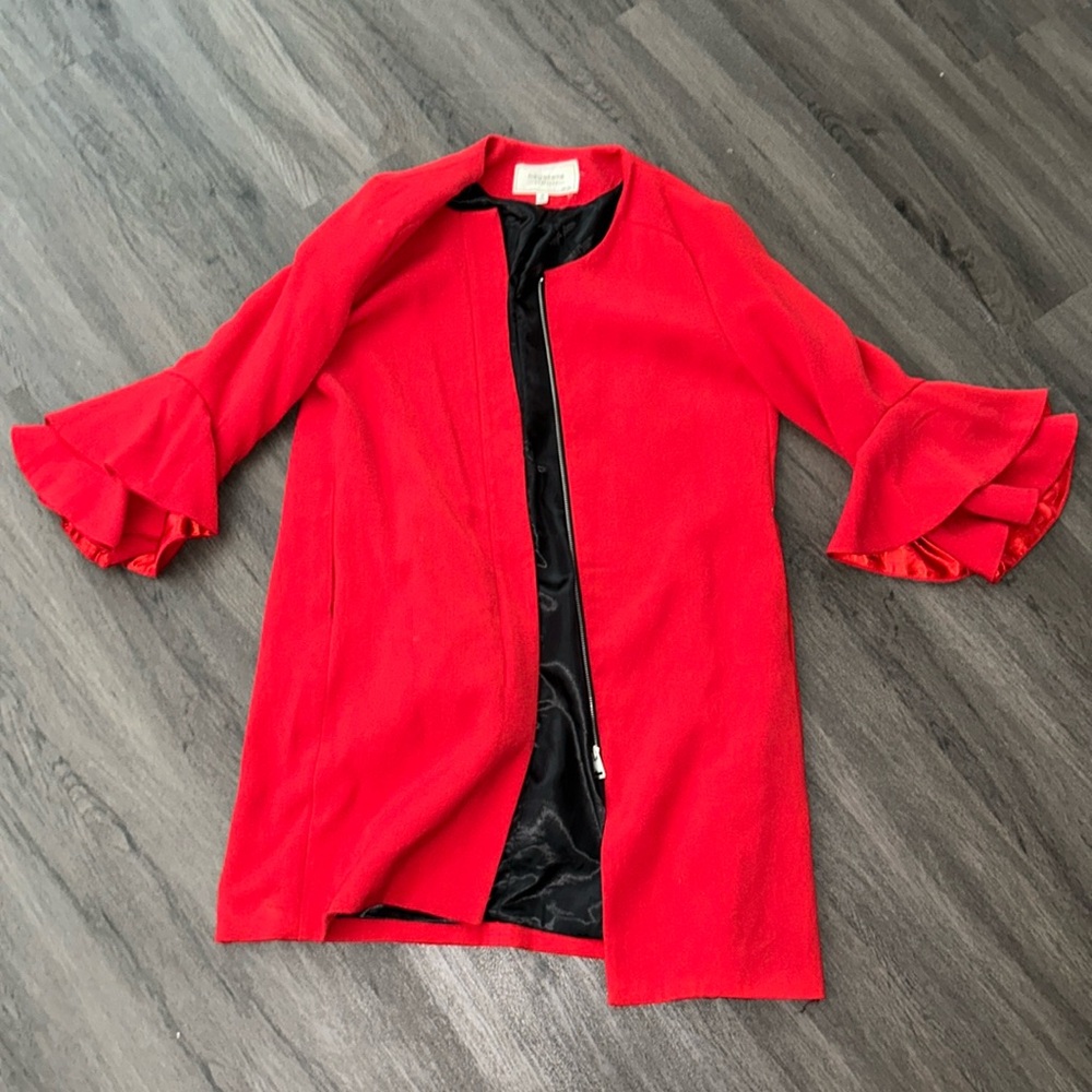 3/4 flare sleeve jacket